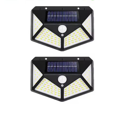 LED Solar Wandleuchte mit Bewegungsmelder – Outdoor Außenleuchte IP65
