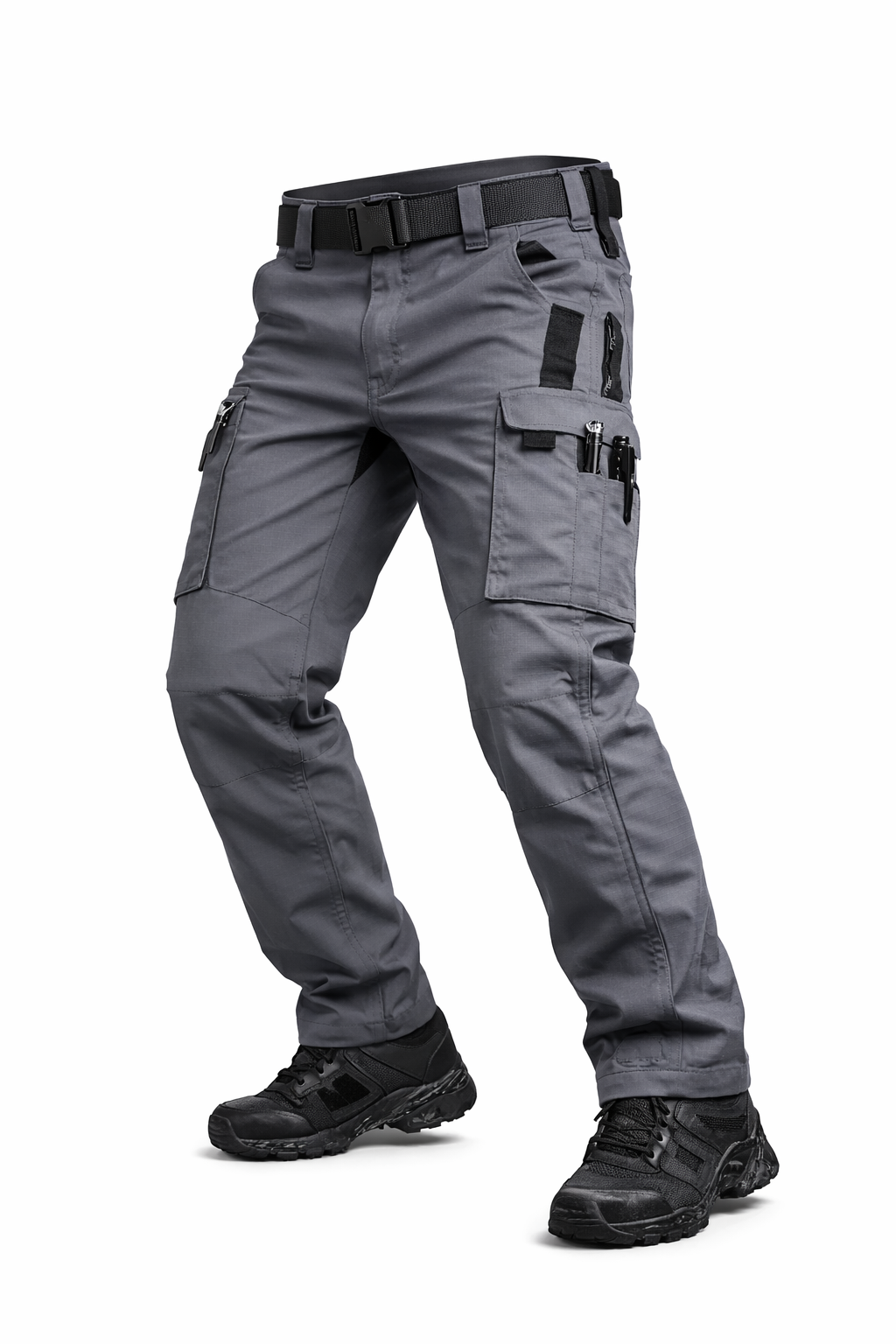 Taktische Herren Arbeitshose – Outdoor Multifunktionale Cargo Hose mit Taschen für Herbst & Frühling