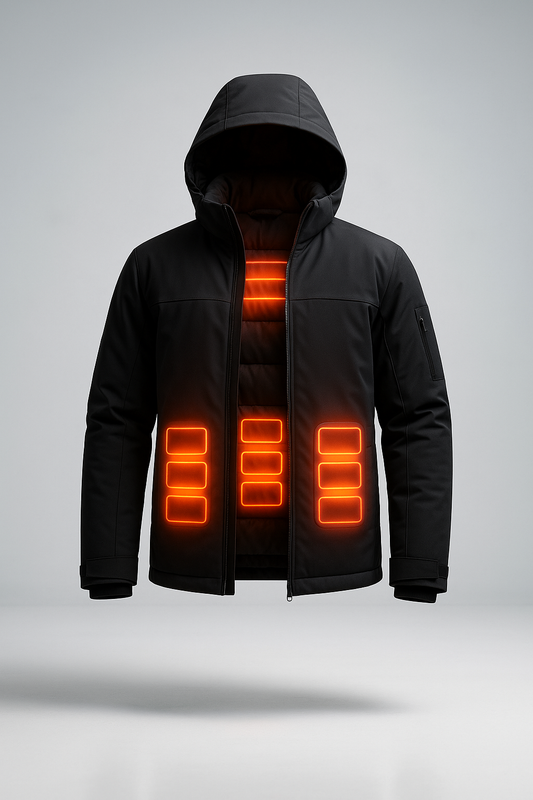Beheizbare Outdoor-Jacke