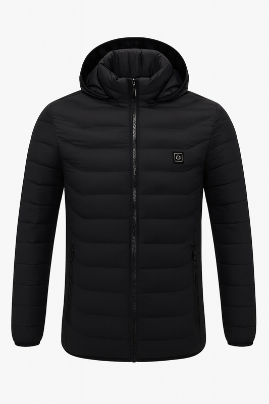 Beheizbare Pufferjacke mit 3 Heizzonen – USB Wärmejacke für Damen & Herren