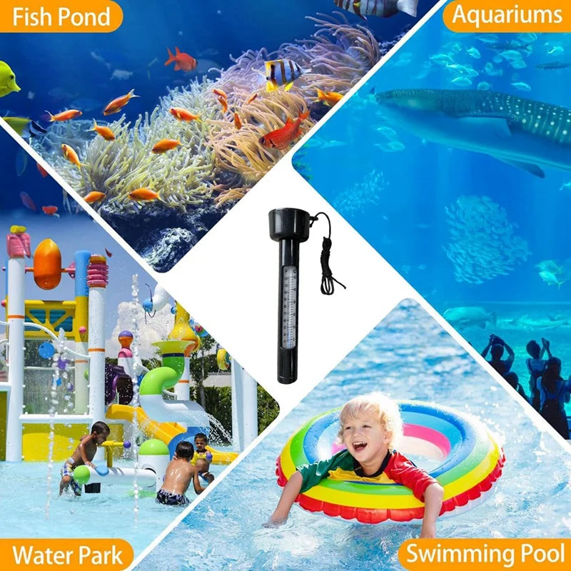 Schwimmendes Poolthermometer | Gut Ablesbare Temperaturanzeige für Pools und Whirlpools 8
