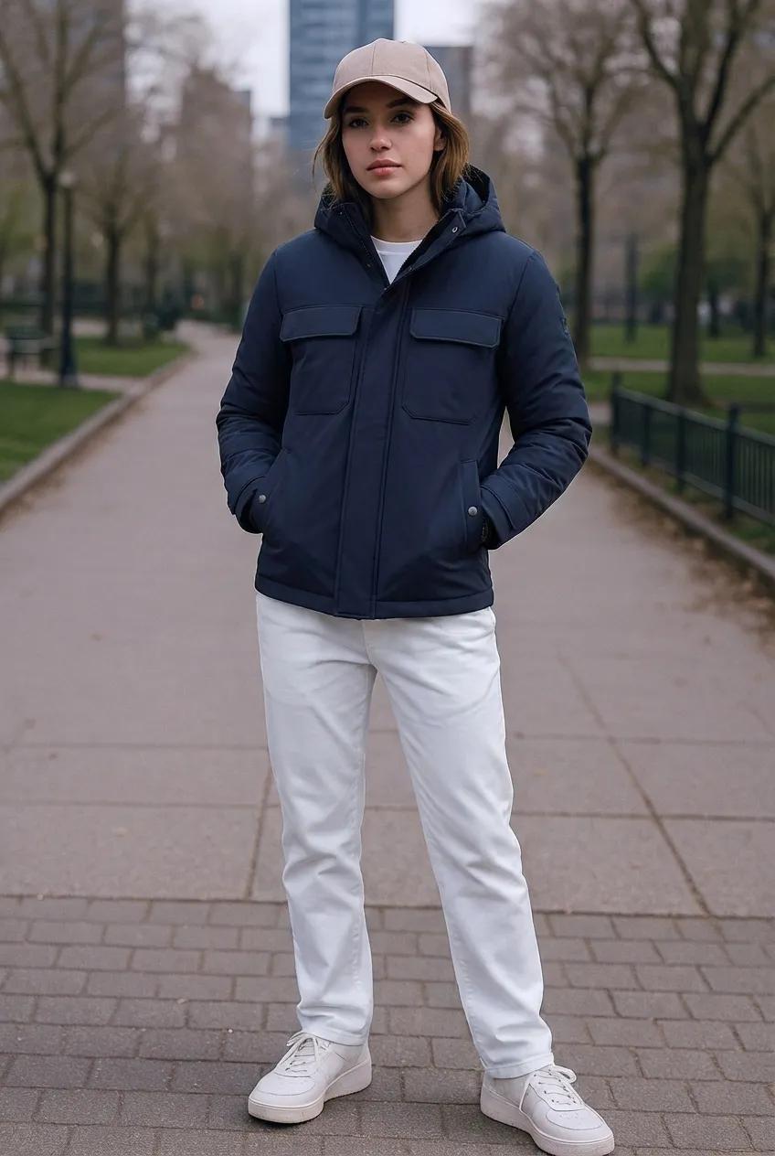 Uppvärmd vinterjacka med 9 värmezoner - USB utomhusjacka för män och kvinnor