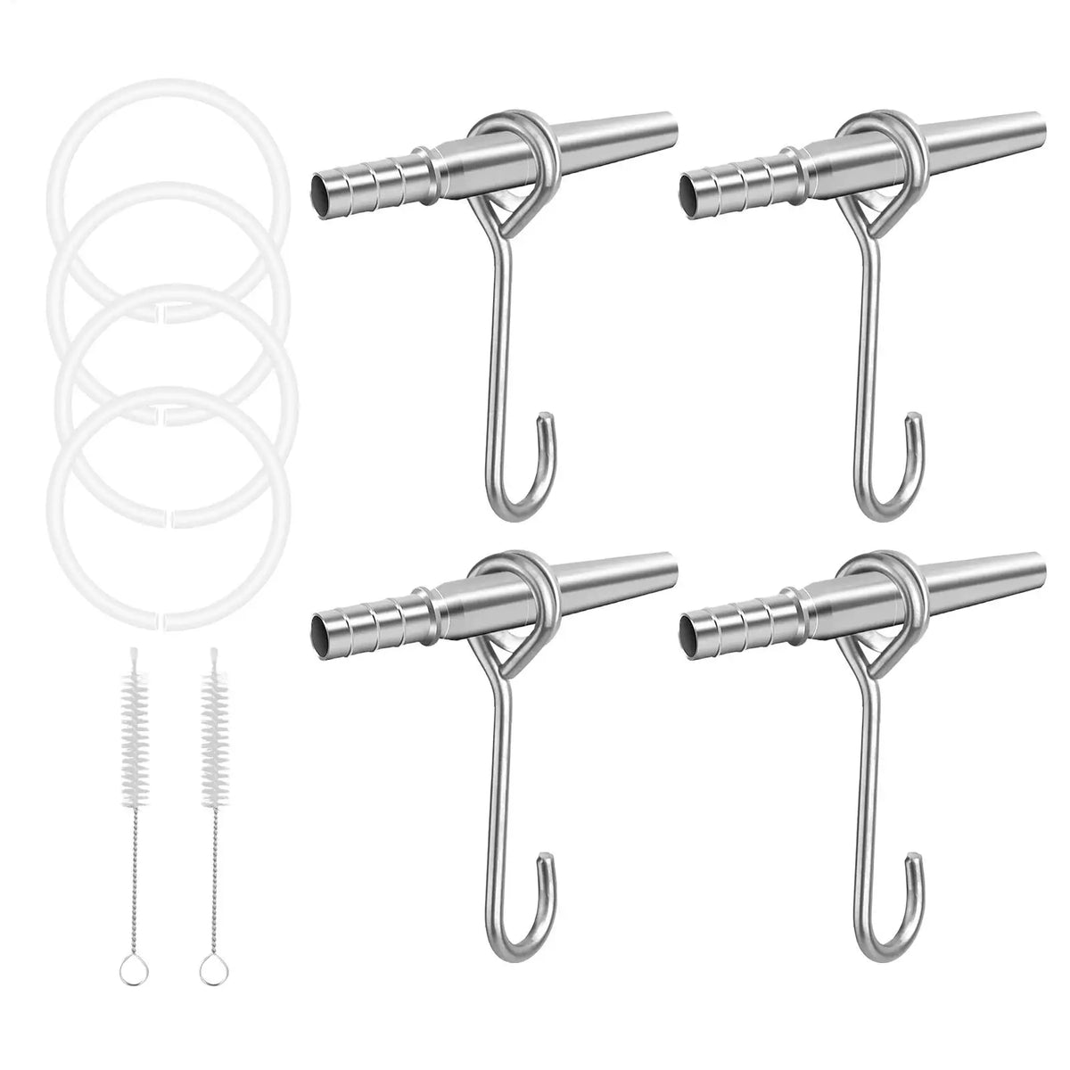 Ahornbaum-Pfahlset | Edelstahl-Anzapfhähne mit Flexiblen Schläuchen | Effizientes Set für Die Sirupherstellung 8