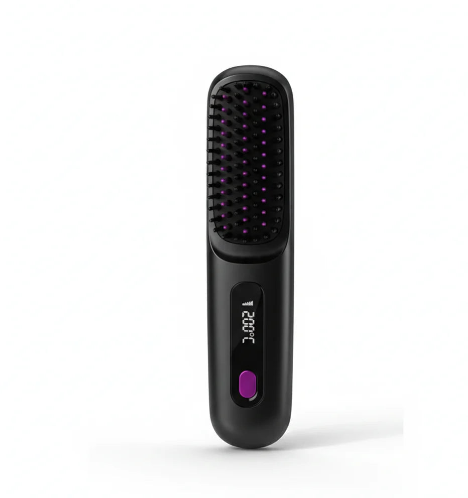 AirLuxe | Kabelloser Haartrockner mit Ionen-Technologie für glattes Haar | Tragbares Stylinggerät für unterwegs 0