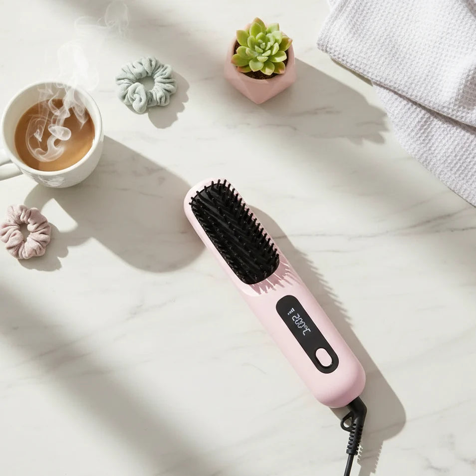 AirLuxe | Kabelloser Haartrockner mit Ionen-Technologie für glattes Haar | Tragbares Stylinggerät für unterwegs 3
