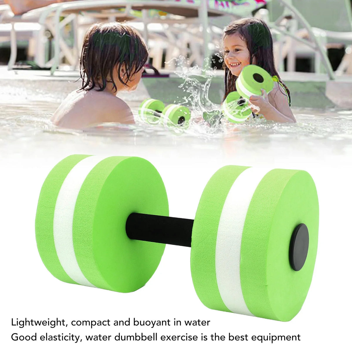 Aqua Fitness | Schwimmende Hanteln für Wassertraining mit Gelenkschonendem Design | Effektives Workout für Kraft und Regeneration 2