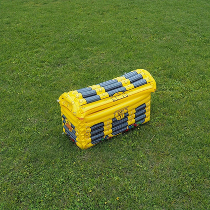Aufblasbare Kühlbox im Schatztruhen-Design mit Doppelnutzung für Partys 7