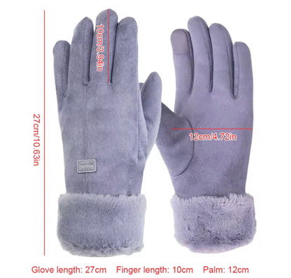 Beheizbare Damen Winterhandschuhe | 3 Heizstufen | Touchscreen & Winddicht