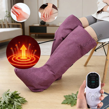 Beheizbare Fuß- und Beinstiefel mit Einstellbarer Wärme | Komfortables Design für Entspannung zu Hause 1