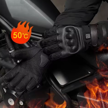 HeatRide - Elektrisch verwarmde winterhandschoenen - Waterdicht, touchscreen en 3 warmte-instellingen