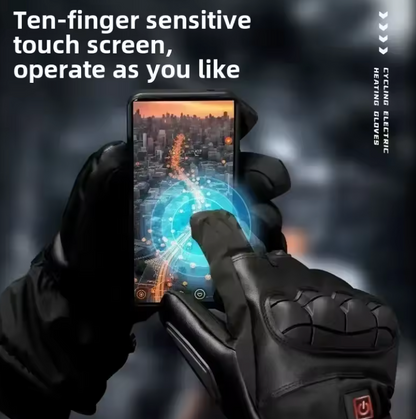 HeatRide - Elektrisch verwarmde winterhandschoenen - Waterdicht, touchscreen en 3 warmte-instellingen