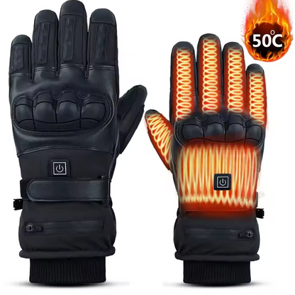 HeatRide - Elektrisch verwarmde winterhandschoenen - Waterdicht, touchscreen en 3 warmte-instellingen