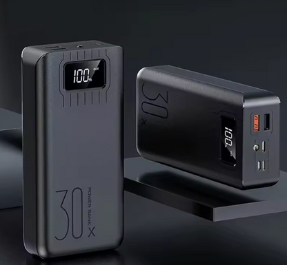 Ultra Power Bank 40.000 mAh – Externe Powerbank mit Dual-USB Ausgang & 3 Eingängen, Tragbares Ladegerät