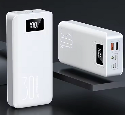 Ultra Power Bank 40.000 mAh – Externe Powerbank mit Dual-USB Ausgang & 3 Eingängen, Tragbares Ladegerät