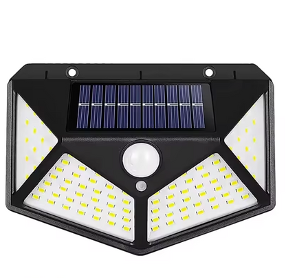 LED Solar Wandleuchte mit Bewegungsmelder – Outdoor Außenleuchte IP65