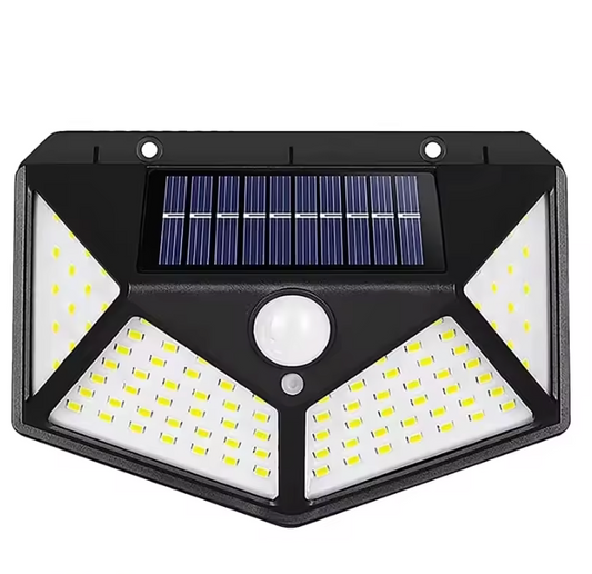 LED Solar Wandleuchte mit Bewegungsmelder – Outdoor Außenleuchte IP65