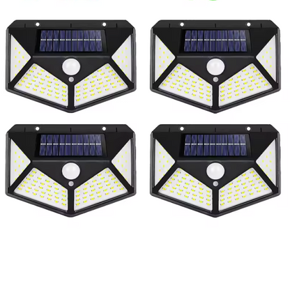 LED Solar Wandleuchte mit Bewegungsmelder – Outdoor Außenleuchte IP65