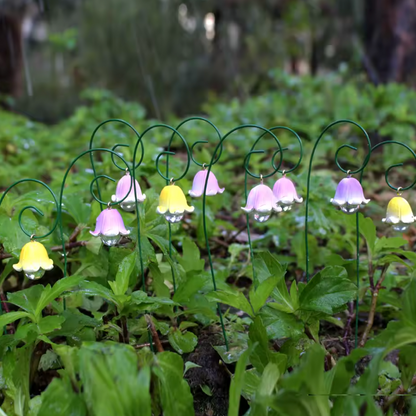 9er Set Maiglöckchen Miniatur – Feengarten Zubehör, Kunstblumen für Mikrolandschaft & Miniaturgärten
