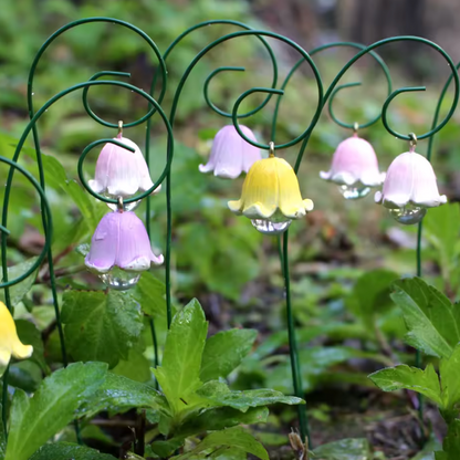 9er Set Maiglöckchen Miniatur – Feengarten Zubehör, Kunstblumen für Mikrolandschaft & Miniaturgärten