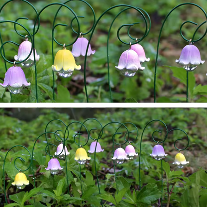 9er Set Maiglöckchen Miniatur – Feengarten Zubehör, Kunstblumen für Mikrolandschaft & Miniaturgärten