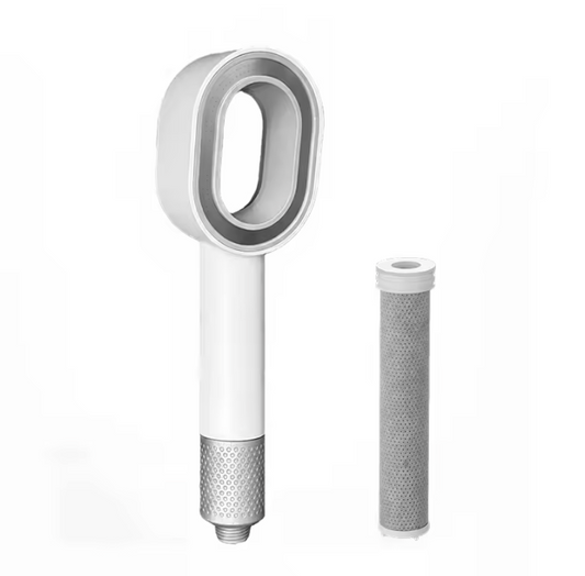 Hochdruck Filter-Duschkopf mit Aktivkohle – Wassersparender Regenduschkopf für sauberes Duschwasser