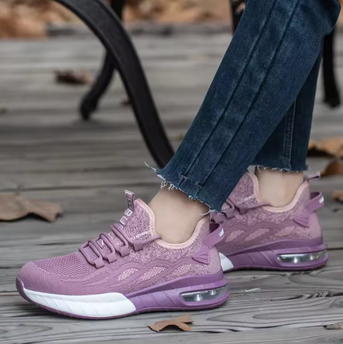 Damen Sicherheitsschuhe mit Stahlkappe – Atmungsaktive, pannensichere Arbeits-Sneaker für Bau & Handwerk