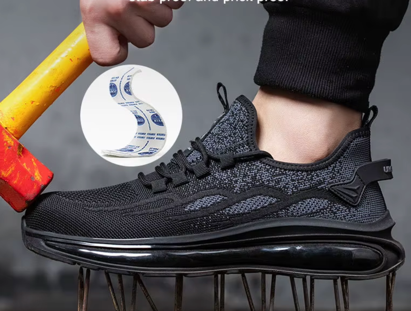 Damen Sicherheitsschuhe mit Stahlkappe – Atmungsaktive, pannensichere Arbeits-Sneaker für Bau & Handwerk