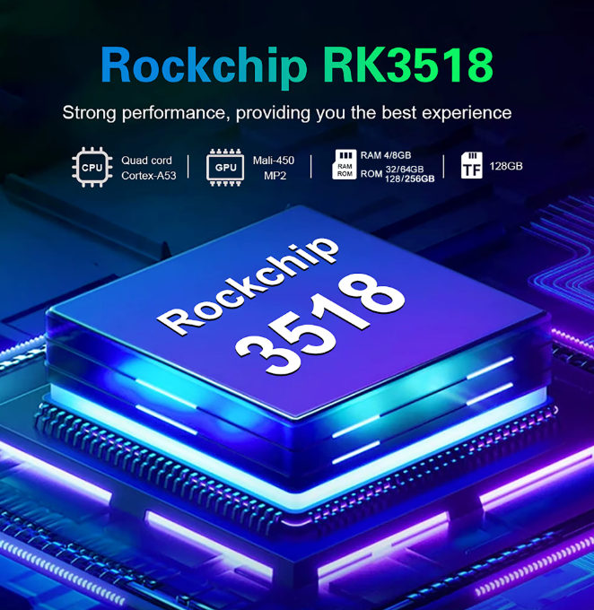 Smart 8K Android TV Box mit WiFi 6 & Sprachsteuerung – 128GB / 256GB Streaming Set-Top-Box