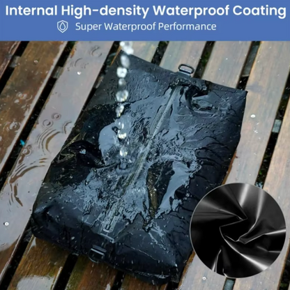 17L Vacuum Compression Bag with Pump - Space Saving Travel Storage Bag