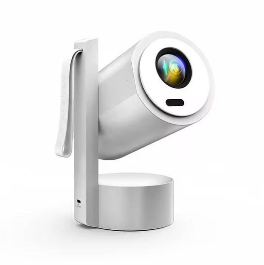 CINEPOD One – Smarter 1080p Akku-Beamer mit Android 13 & 270° Schwenkkopf