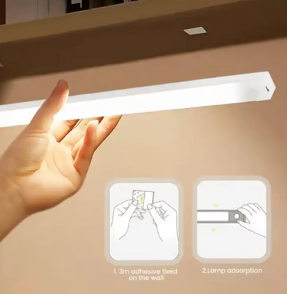 LED Nachtlicht mit Bewegungsmelder und Akku – für Schrank, Küche und Flur