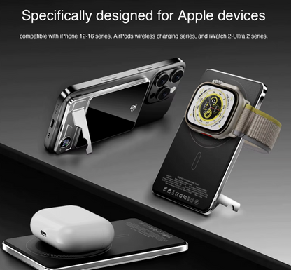 Ultra Slim MagSafe Power Bank 10.000 mAh – Magnetische Wireless Powerbank mit 20 W Schnellladung & USB-C