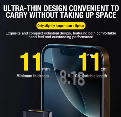 Ultra-leichte LED Cap-Leuchte & Notfall-Warnlicht – 28g Mini Taschenlampe, USB-C aufladbar, Clip-On Stirnlampe, 5 Modi inkl. Rotlicht-Blinken