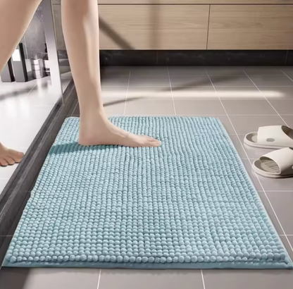Bath Mat Non-Slip - Soft, absorbent bathroom mat with quick-drying plush
