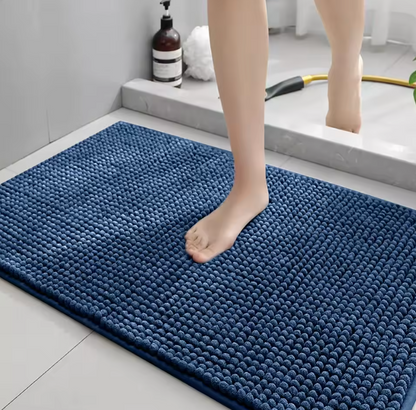 Bath Mat Non-Slip - Soft, absorbent bathroom mat with quick-drying plush