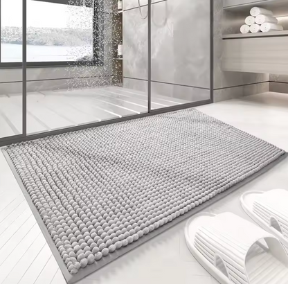 Bath Mat Non-Slip - Soft, absorbent bathroom mat with quick-drying plush