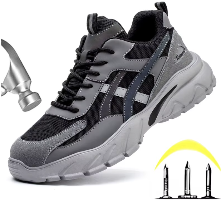 SteelForce safety shoes for men - lightweight work shoes with steel toe cap and puncture-proof sole