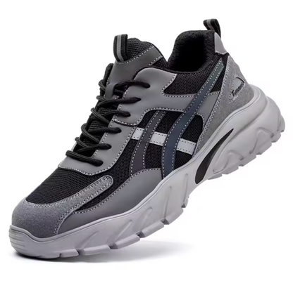 SteelForce safety shoes for men - lightweight work shoes with steel toe cap and puncture-proof sole