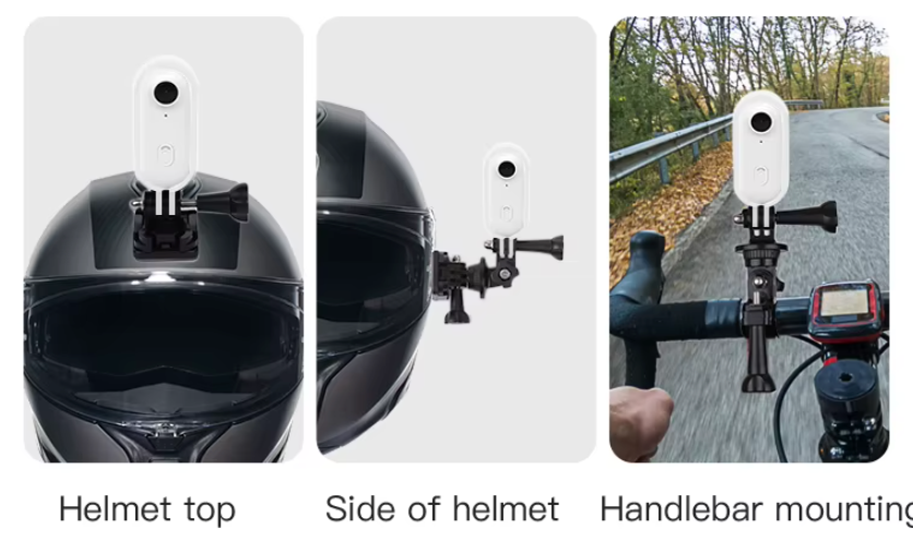 Mini Action-Kamera mit 4K Video, WLAN und Nachtsicht – für Fahrrad und Motorrad