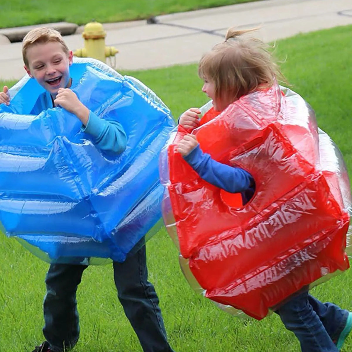 Bumperball für Kinder | Aufblasbarer Spielball mit Tragbarem Design | Spaß für Garten und Outdoor-Aktivitäten 2