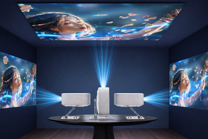 VisionGo - 8k Premium Smart Projector - Android 13, 1080P, WiFi 6, BT 5.2, 12000 Lumen