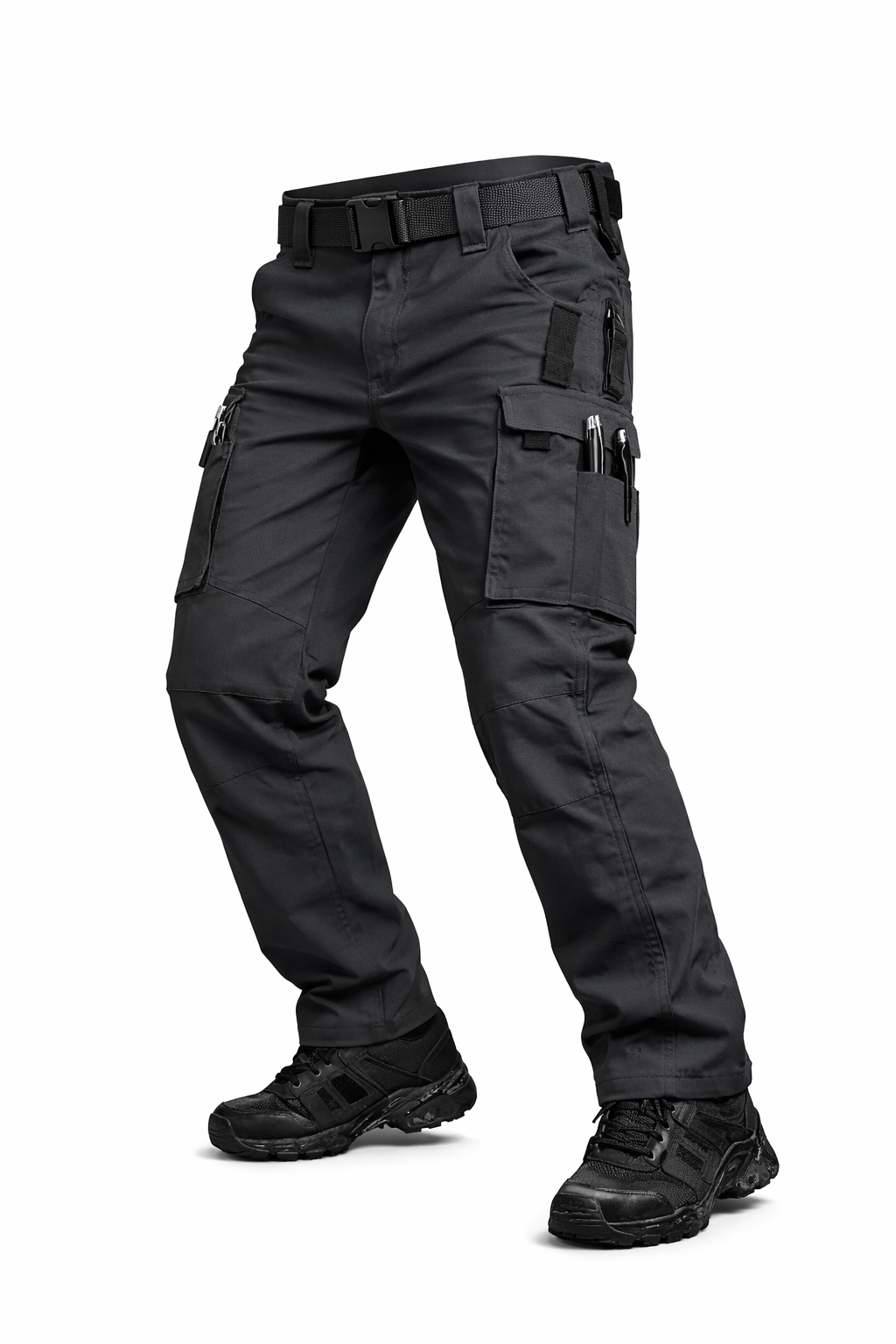 Taktische Herren Arbeitshose – Outdoor Multifunktionale Cargo Hose mit Taschen für Herbst & Frühling