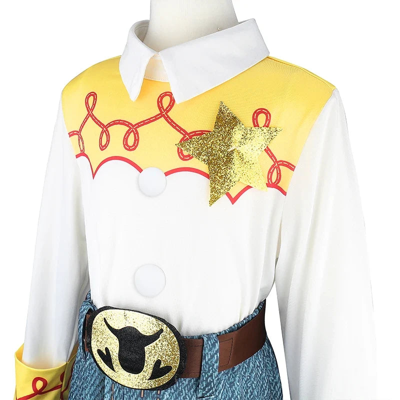 Cowgirl Kostüm für Kinder mit Western-Details | Zweiteiliges Set für Fantasieabenteuer 7
