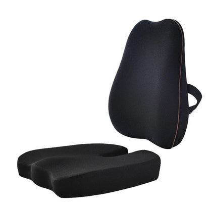 Ergonomisches Lenden- und Sitzkissen-Set mit Memory-Schaum für Rückenstütze 0