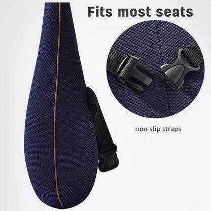 Ergonomisches Lenden- und Sitzkissen-Set mit Memory-Schaum für Rückenstütze 4