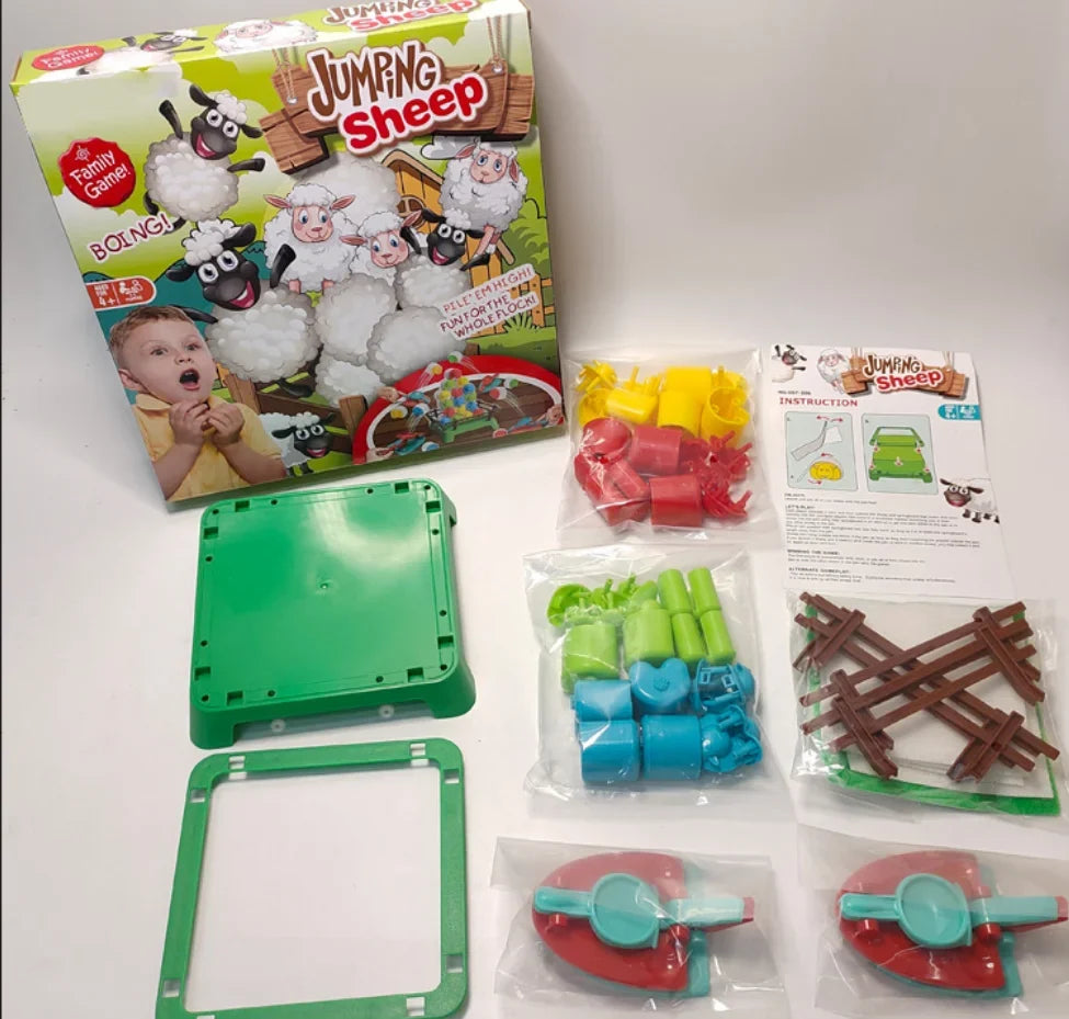 Familien-Spielabend | Verrücktes Schaf-Katapultspiel mit Spannendem Wettkampf | Spaß für Alle 2