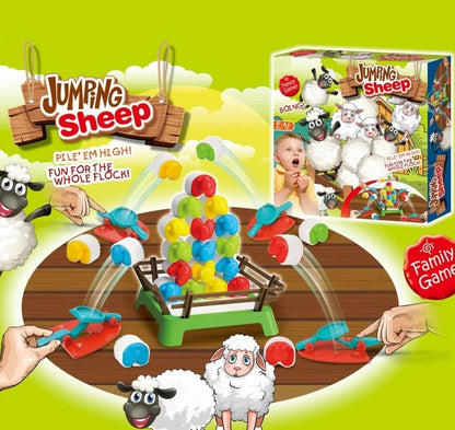 Familien-Spielabend | Verrücktes Schaf-Katapultspiel mit Spannendem Wettkampf | Spaß für Alle 3