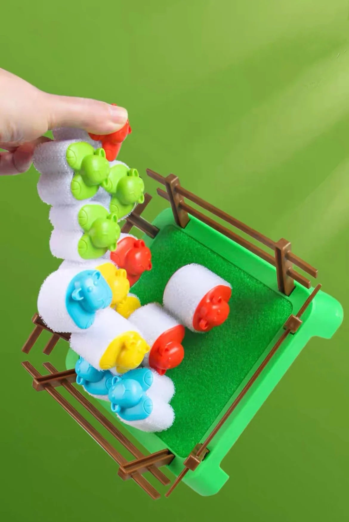 Familien-Spielabend | Verrücktes Schaf-Katapultspiel mit Spannendem Wettkampf | Spaß für Alle 4