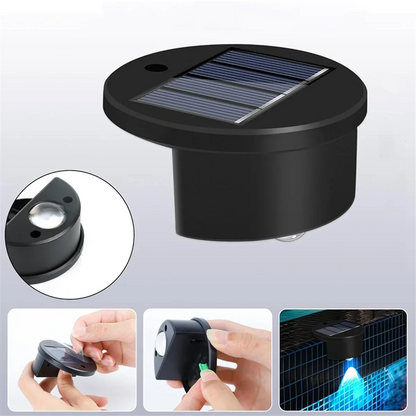 Farbwechselnde Solar-Poolrandleuchten mit kabellosem Design für stimmungsvolle Abende 4