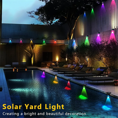 Farbwechselnde Solar-Poolrandleuchten mit kabellosem Design für stimmungsvolle Abende 5